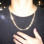 Boxy-Kette Gold In Action
