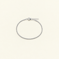 Boxy-Armband Silber Produktfoto
