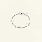Boxy-Armband Silber Produktfoto