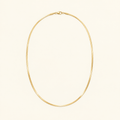 Mini-Cuban-Kette Gold Produktfoto