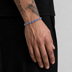 Dünnes Nazar-Armband Silber - Model