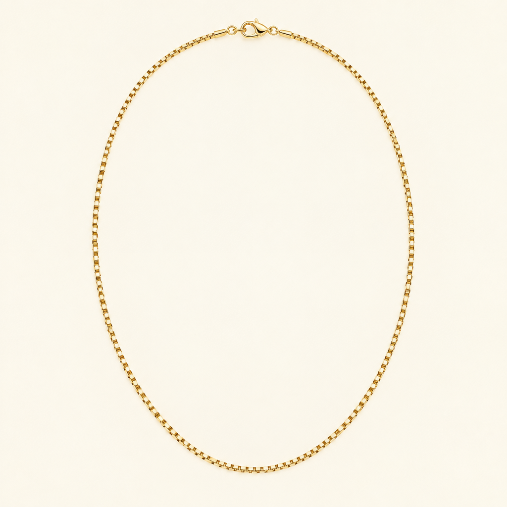 Boxy-Kette Gold Produktfoto