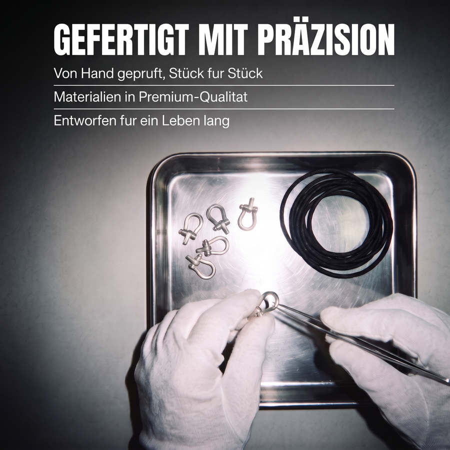 Gefertigt mit Praezision